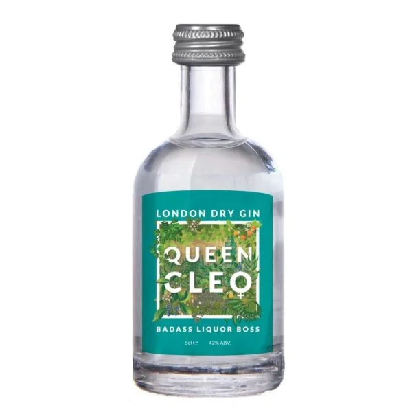 Queen Cleo London Dry Gin 20cl Bottle3 min