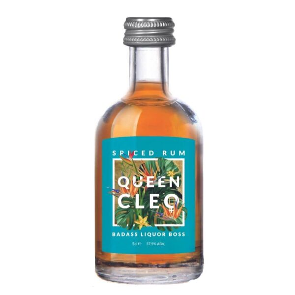 Queen Cleo Spiced Rum 20cl Bottle3 min